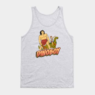 Distressed Dino Boy Tank Top